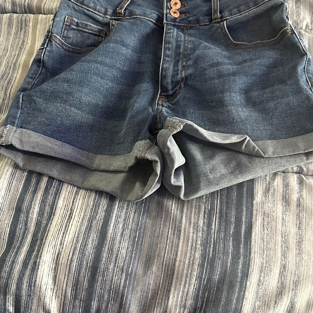 Denim Blue Women's Shorts - Picture 5 of 10